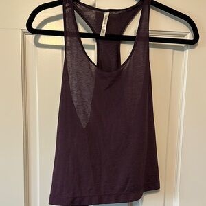 Athleta Purple Racerback Tank Top Size Small